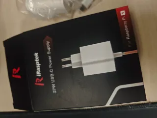 Cargador Raspberry Pi 5 27W USB-C iRasptek