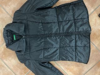 Piumino leggero Benetton donna nero
