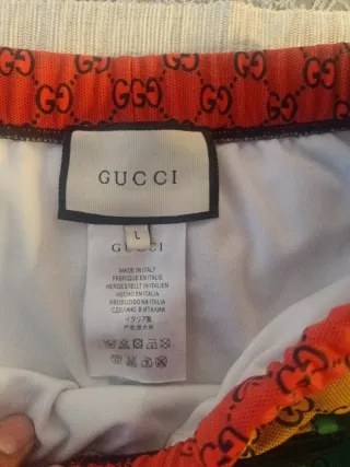 Bermudas Gucci Arcoíris Talla L