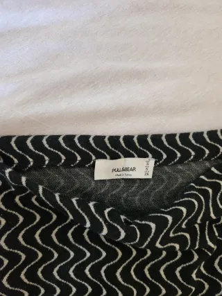 Falda corta Pull&Bear ondas talla S