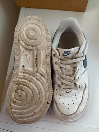 Nike Air Force 1 Bambino Bianco Tg 33.5