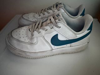 Nike Air Force 1 Bambino Bianco Tg 33.5