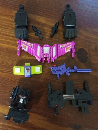Robot Transformers 6 in 1 Combiner Devastator wars
