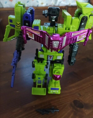Robot Transformers 6 in 1 Combiner Devastator wars