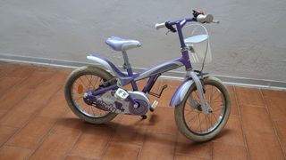 Bicicletta bambina 16 viola