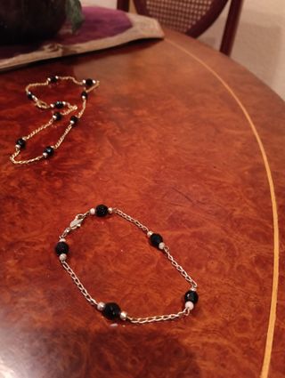 2 juegos de gargantillas de bisutería