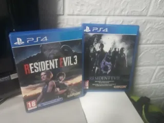 Resident Evil 3 PS4 y resident evil 6