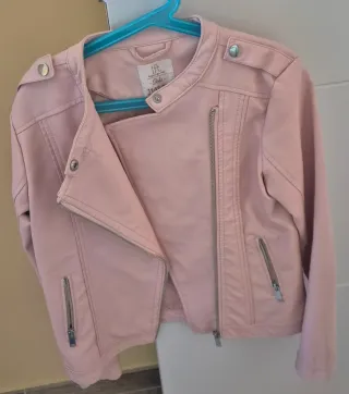 Chaqueta niña rosa 11-12 años, 7 euros cada una