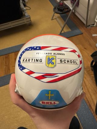 Casco Alonso Daytona 2018 Escala 1/2