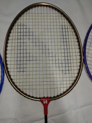 4 racchette da badminton