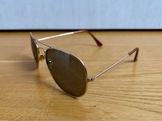 Gafas de Sol Ray-Ban Aviador Marrón/Dorado