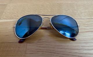 Gafas de Sol Ray-Ban Aviador Marrón/Dorado