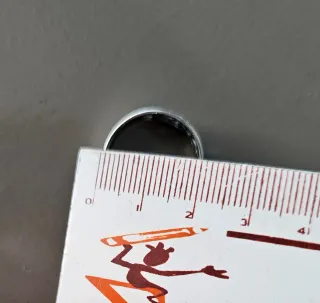 Anillo Acero Inoxidable Flores