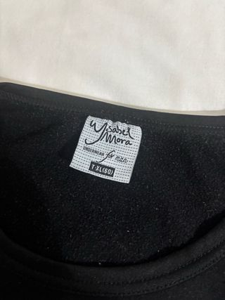 Camiseta térmica negra manga larga