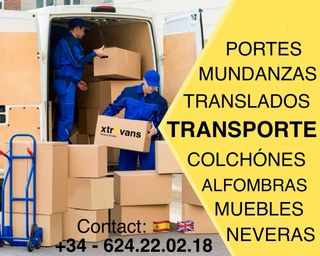 PORTES TRANSPORTE MUNDANZAS INSTALACIÓN MALAGA