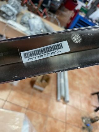 Moldura Cromada Delantera Fiat 500L