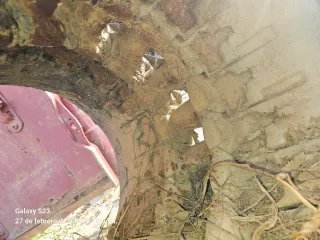 Cadena Yanmar Vio75 a medio uso