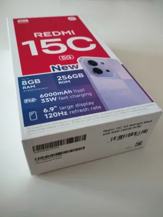 Xiaomi Redmi 15C 256GB Negro