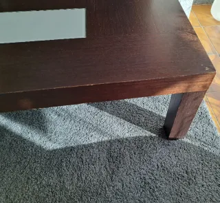 ÚLTIMOSDÍAS!!!Mesa de centro madera y cristal