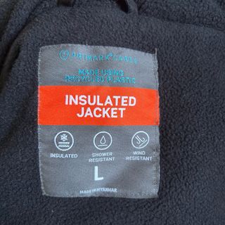 Chaqueta acolchada morada y negra Talla M/L