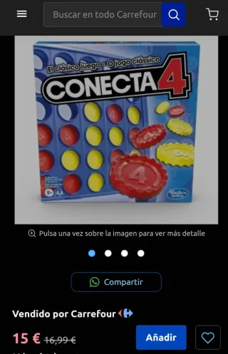 Conecta 4 Juego de Mesa Hasbro