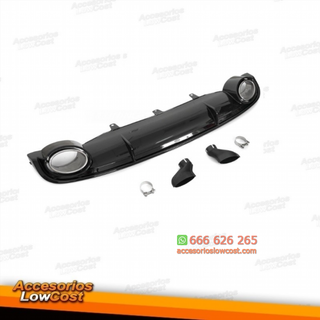 Difusor Trasero Audi A7 C7 Look RS7 10-14