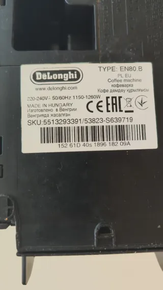 Cafetera Nespresso para piezas