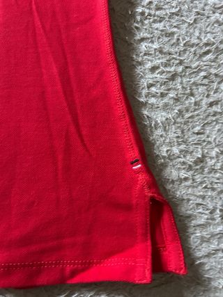 Polo Tommy Hilfiger Rojo Mujer/Niña Talla XS