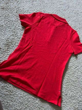 Polo Tommy Hilfiger Rojo Mujer/Niña Talla XS