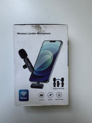 Micrófono Lavalier Inalámbrico