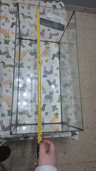 Acuario 60x30x30 cm