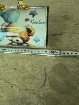 Radio Bluetooth Plexiglass Orsetto Azzurro