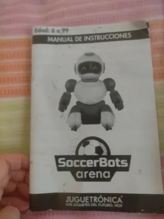 Robot Futbol Juguetronica con 2 Mandos