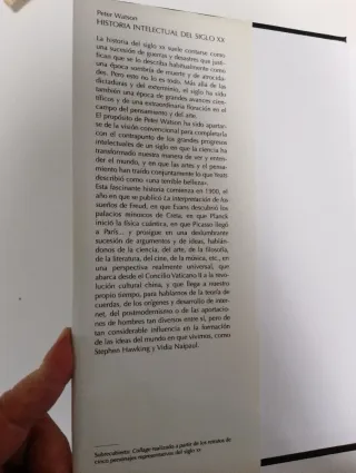 Historia Intelectual del Siglo XX