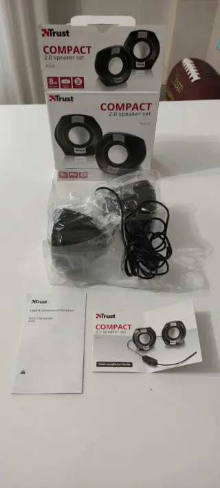 Altavoces Trust Compact POLO 2.0
