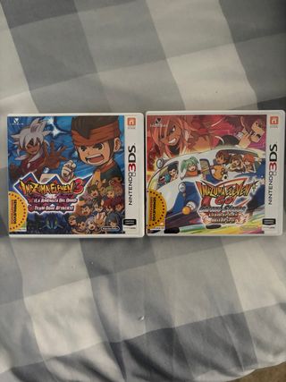 Inazuma Eleven 3 y GO Chrono Stones 3DS