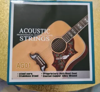 Cuerdas Guitarra Acústica AG01