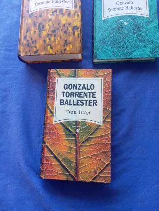 Lote 3 libros Gonzalo Torrente Ballester