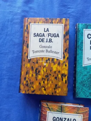 Lote 3 libros Gonzalo Torrente Ballester