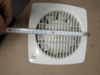 Extractor de baño S&P blanco