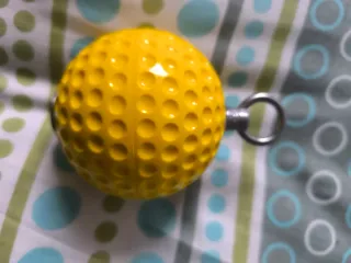 Bola de escalada amarilla 9cm