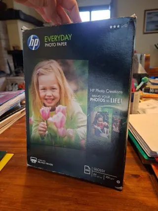 Carta per foto HP Everyday Glossy A4 200g/m²