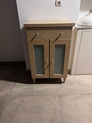 Mueble de baño roble lacado decape