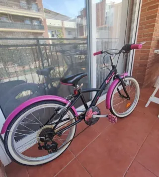 Bicicleta niña 20 rosa