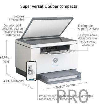 Impresora laser monocromo doble cara - HP Laserjet