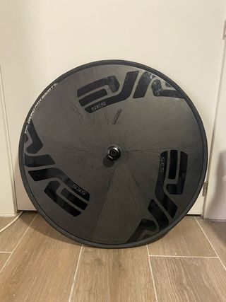 Rueda Lenticular carbono freno disco