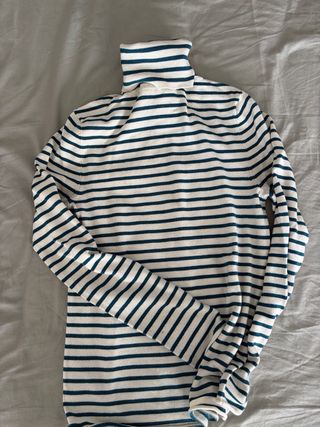 Jersey Zara cuello alto rayas