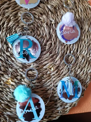 Llaveros personalizados con nombre