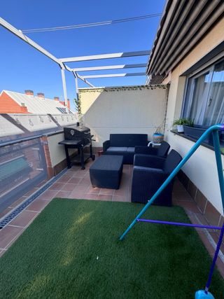 Conjunto Muebles Terraza Ratán Negro