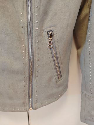 Cazadora polipiel Salvador Bachiller Gris